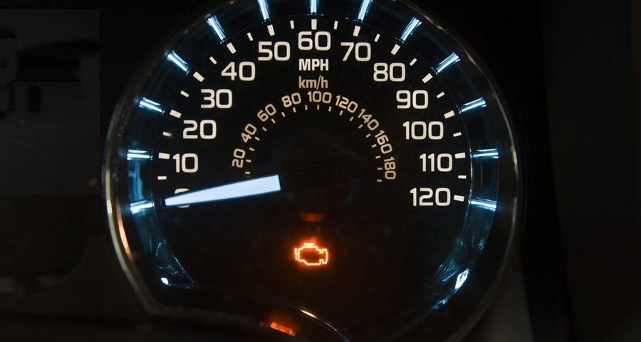 Mercedes Illuminated Check Engine Light