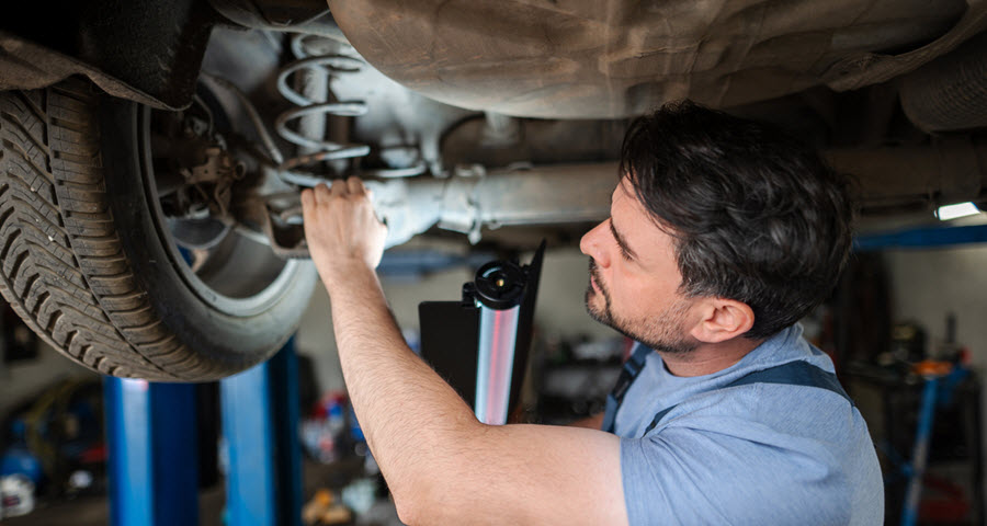 Mercedes Rear Suspension Repair